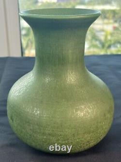 Hampshire Pottery Vase Matte Green Arts and Crafts #2