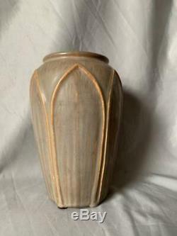 Hampshire Pottery Vase Unusual Glaze Arts Crafts Grueby Style Nice