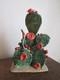 Handmade Pottery Cactus Sculpture Prickly Pear