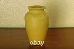 Handsome Antique Rookwood Arts Crafts Cabinet Vase XVI 1916 #2109 Yellow Ochre