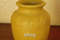 Handsome Antique Rookwood Arts Crafts Cabinet Vase XVI 1916 #2109 Yellow Ochre