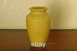 Handsome Antique Rookwood Arts Crafts Cabinet Vase XVI 1916 #2109 Yellow Ochre