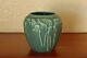 Handsome Vintage Rookwood Arts Crafts Cabinet Vase Xlii 1942 #6432 Ocean-green