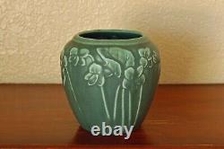 Handsome Vintage Rookwood Arts Crafts Cabinet Vase XLII 1942 #6432 Ocean-Green