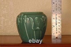 Handsome Vintage Rookwood Arts Crafts Cabinet Vase XLII 1942 #6432 Ocean-Green