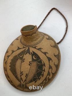 Harold Littlebird Hand Made vase Native American Art, Pottery, Collectable (M1)