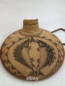 Harold Littlebird Hand Made vase Native American Art, Pottery, Collectable (M1)