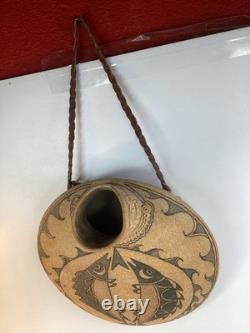 Harold Littlebird Hand Made vase Native American Art, Pottery, Collectable (M1)