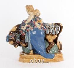 Harold & Phoebe Stabler Hammersmith Pottery Bull 1912 Arts Crafts Poole Interest