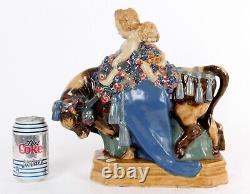 Harold & Phoebe Stabler Hammersmith Pottery Bull 1912 Arts Crafts Poole Interest