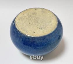 Harvey School Australian Pottery Pierced Vase Signed Lucille Wills Arts & Crafts