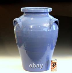 Huge Pickrull Zanesville Norwalk Pot Shop Urn Pottery Arts & Crafts Floor Vase