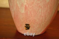 Impressive Camark Art Pottery Matte Rose Green Overflow Vase Arts & Crafts #132