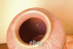 Impressive Camark Art Pottery Matte Rose Green Overflow Vase Arts & Crafts #132