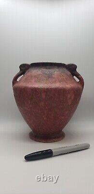 Item Roseville Carnelian II Red 1926 Vintage Arts And Crafts Pottery Vase