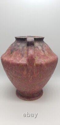 Item Roseville Carnelian II Red 1926 Vintage Arts And Crafts Pottery Vase
