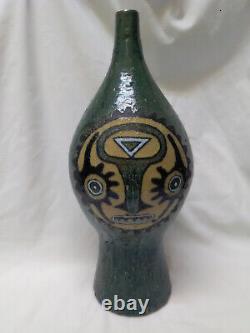 Jan Nolf Mid Century Brutalist Belgium Art Pottery Vase