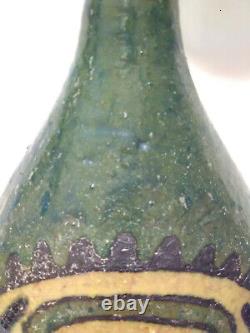 Jan Nolf Mid Century Brutalist Belgium Art Pottery Vase