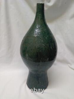 Jan Nolf Mid Century Brutalist Belgium Art Pottery Vase