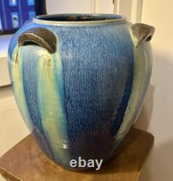 Jemerick Art Pottery Vase Arts & Crafts Perfect Condition 12 Tall x 11 Wide