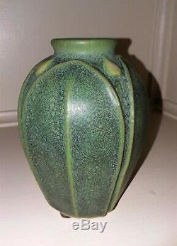 Jemerick Pottery Grueby Style Arts & Crafts Vase Arts and Clay Company