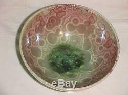 John Mankameyer Manka Crystalline Glaze Studio Pottery Bowl Arts Craft Porcelain