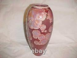 John Mankameyer Manka Crystalline Glaze Studio Pottery Vase Arts Craft Porcelain