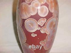 John Mankameyer Manka Crystalline Glaze Studio Pottery Vase Arts Craft Porcelain