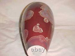 John Mankameyer Manka Crystalline Glaze Studio Pottery Vase Arts Craft Porcelain