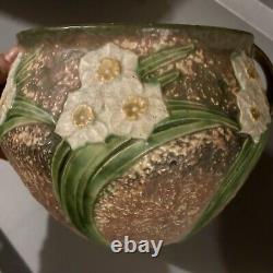 Jonquil Jardiniere (Daffodil bowl) Arts & Crafts 1930s Roseville pottery