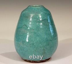 Jugtown Chinese Pottery Vase Flambe North Carolina 2nd Mark Arts & Crafts