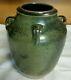 Jugtown Ware Early Pottery 4 Handle Vase North Carolina Art & Craft Brown/green