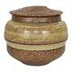 Karen Karnes Studio Art Pottery Hand Crafted Stoneware Lidded Jar Vase