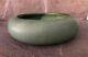 Large Hampshire Pottery Matte Green Low 10 Bowl Arts & Crafts Mission