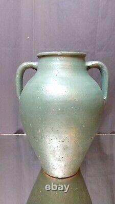 Likely Ancient or Antique LARGE AMPHORA 16½ Olive Jar Terracotta POTTERY Oil