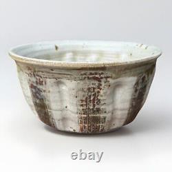 Listed Artist Don Schaumburg Large Art Pottery Bowl Signed, 12 Inches Diameter