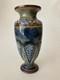 Lovely Antique British Arts & Crafts Doulton Lambeth Vase, Early 19th C