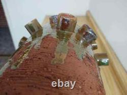 MC studio art pottery signed vase