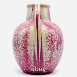 MINT Antique 7 FULPER ART POTTERY Arts & Crafts Double Handled Vase #643