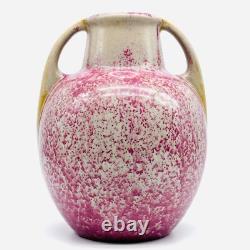 MINT Antique 7 FULPER ART POTTERY Arts & Crafts Double Handled Vase #643