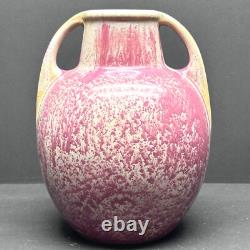 MINT Antique 7 FULPER ART POTTERY Arts & Crafts Double Handled Vase #643