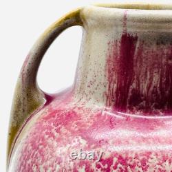 MINT Antique 7 FULPER ART POTTERY Arts & Crafts Double Handled Vase #643