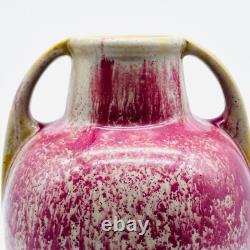 MINT Antique 7 FULPER ART POTTERY Arts & Crafts Double Handled Vase #643