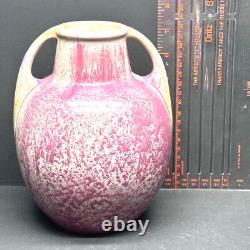 MINT Antique 7 FULPER ART POTTERY Arts & Crafts Double Handled Vase #643