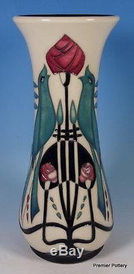 MOORCROFT Arts And Crafts TALWIN 364/8 Vase by Nicola Slaney 1st RRP £245