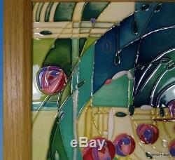 MOORCROFT Sleeping Beauty Arts & Crafts Framed Wall Plaque RRP £745 Mackintosh