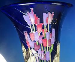 MOORCROFT Town of Flowers 159/18 Arts & Crafts Large Prestige 18 Vase RRP £3665