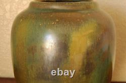 Magnificent Vintage Red Wing Art Pottery Arts & Crafts Large Nokomis Flower Vase