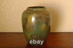 Magnificent Vintage Red Wing Art Pottery Arts & Crafts Large Nokomis Flower Vase