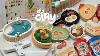 Making Clay Trinket Dishes And Magnets Using Air Dry Clay No Bake